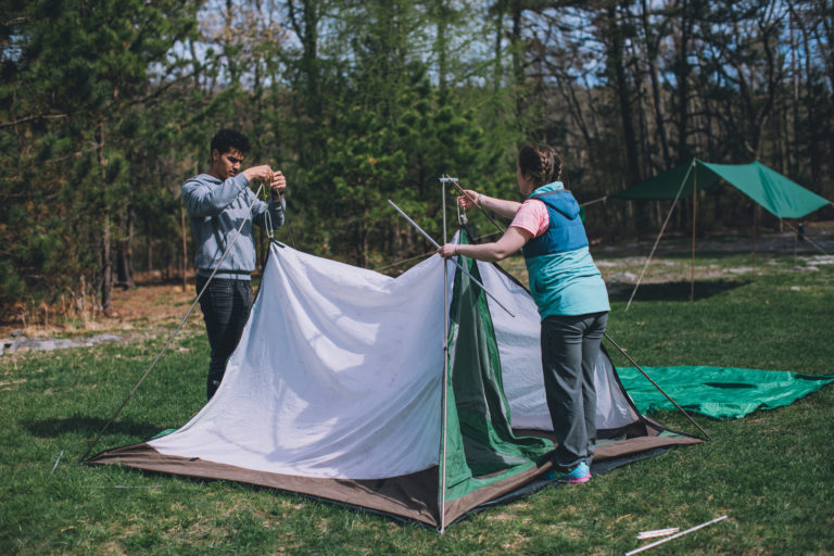 How to Pitch a Tent Appalachian Mountain Club