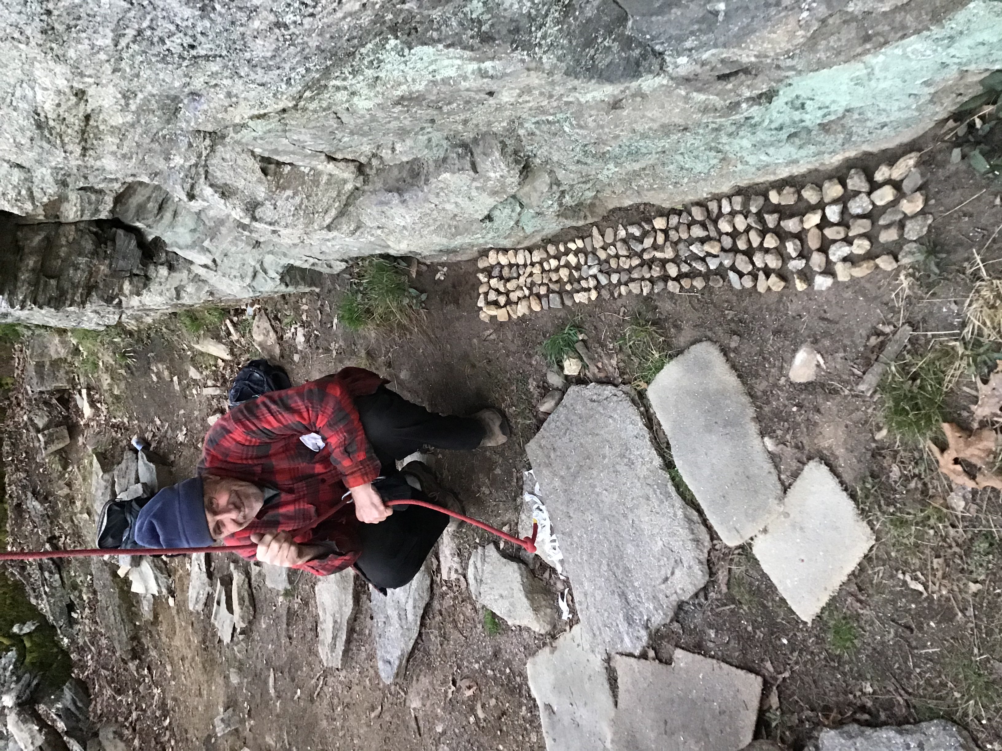 Stephen Kurczy's climb