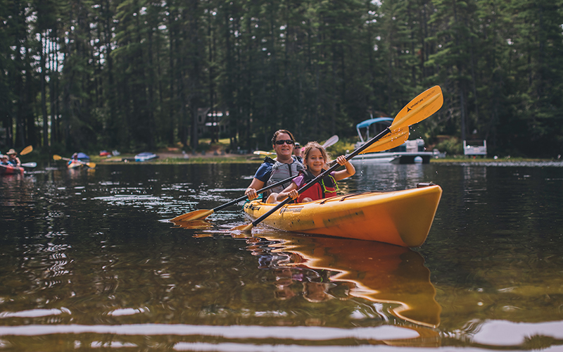 Activities like paddling are as good for our mental health.