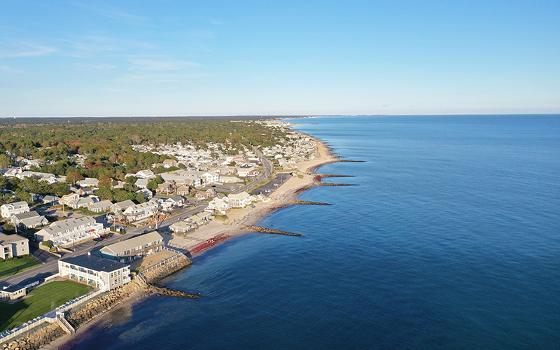 Dennis, Mass. faces stronger storms and sea level rise as a result of climate change.