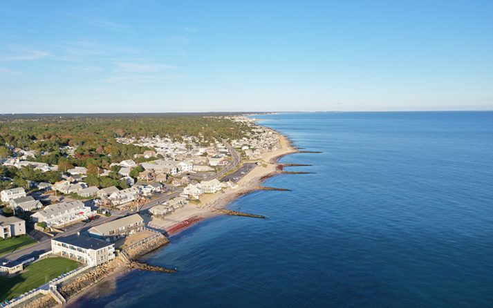 Dennis, Mass., is one of the coastal communities under threat from sea level rise.