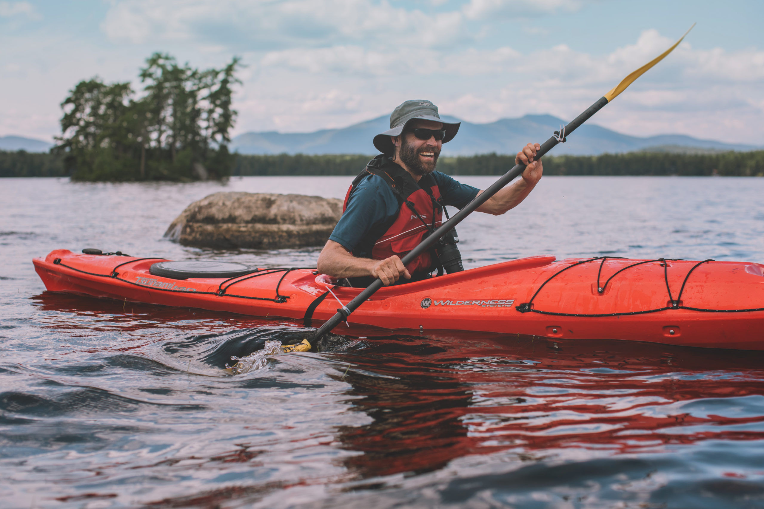 Aug. 11, 2019. Conway Lake, New Hampshire– An AMC Family Adventure. Photo by Paula Champagne Aug. 11, 2019. Conway Lake, New Hampshire-- An AMC Family Adventure. Photo by Paula Champagne