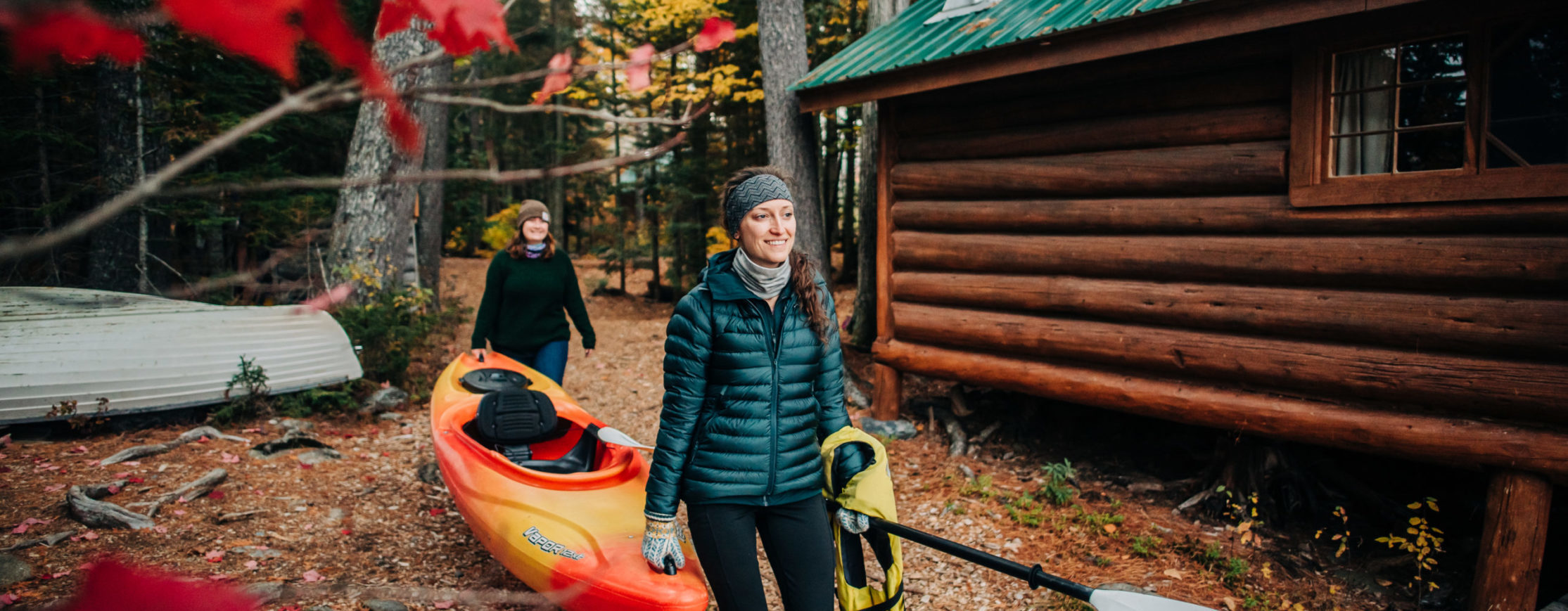Oct. 11, 2021. AMC Gorman Chairback Lodge, Maine Woods, Maine-- Photo by Corey David Photography. Corey Mcmullen Via Nina Paus Weiler