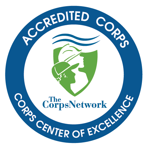 Accredited Corps Corps Center of Excellence The Corps Network seal