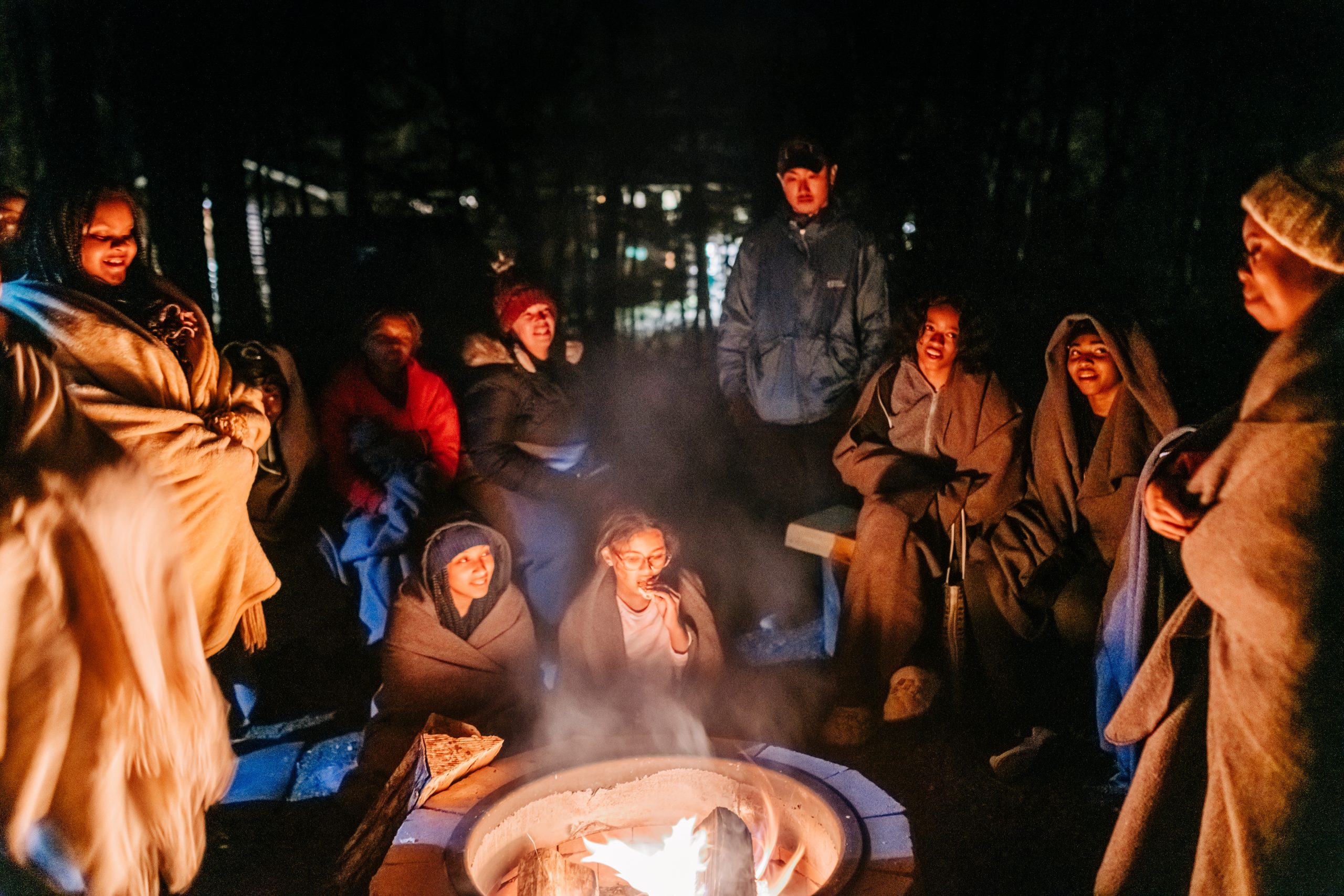 Nov. 2, 2023. AMC Joe Dodge Lodge, White Mountain National Forest, New Hampshire-- An AMC Mountain Classroom program. Photo by Corey David Photography. Corey David Photography