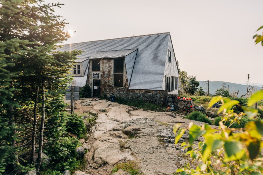 Triangular Mizpah Spring Hut.
