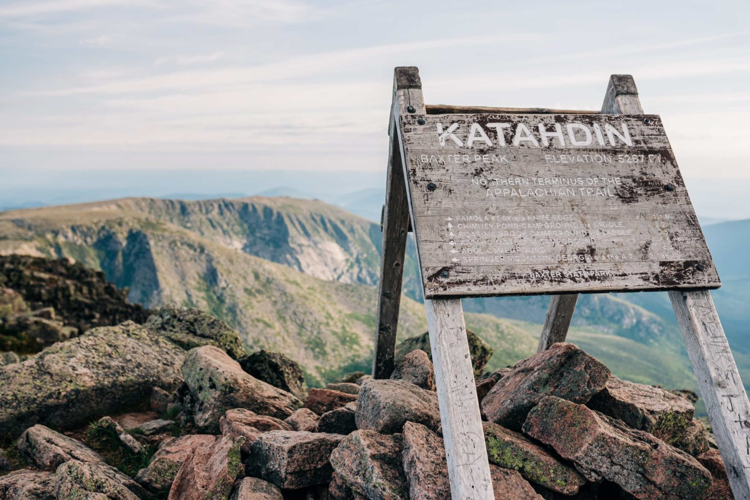 Mt. Katahdin, Baxter State Park, Maine. Photo By Corey David Photography