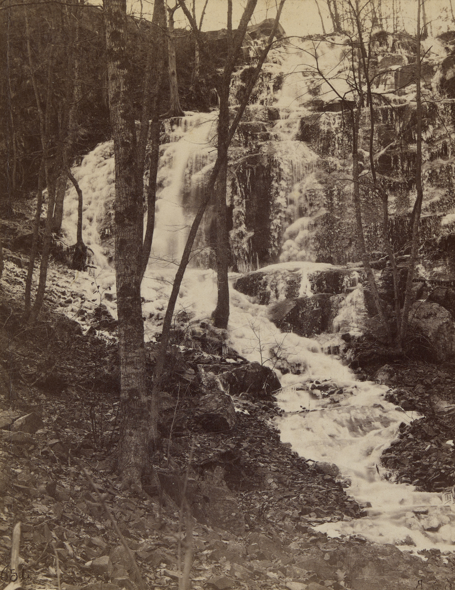 1893 Cascade Falls In The Middlesex Fells 1889