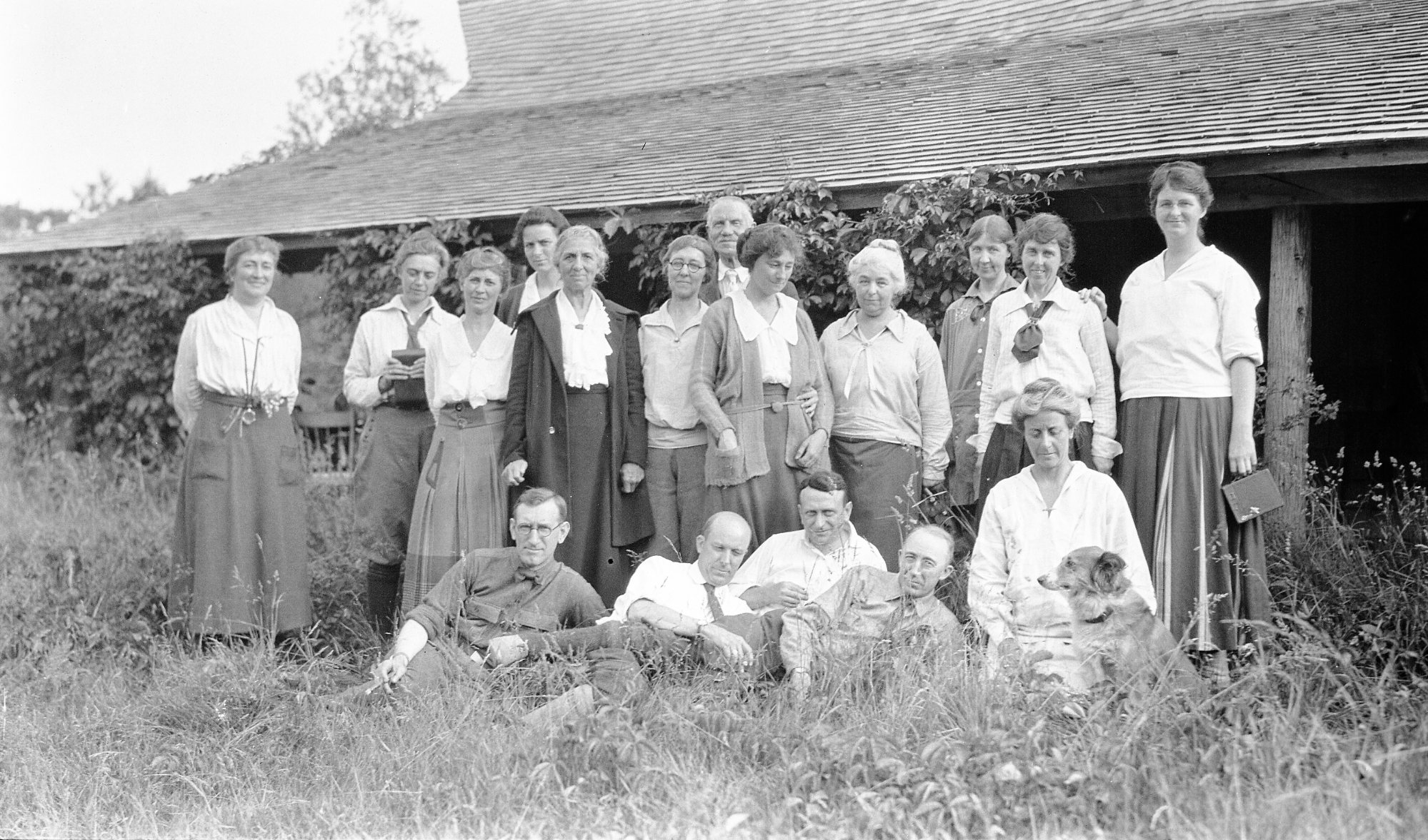1921 June 16 Narragansett Chapter Members At Newport Ri June 1923 Neg302.136.4