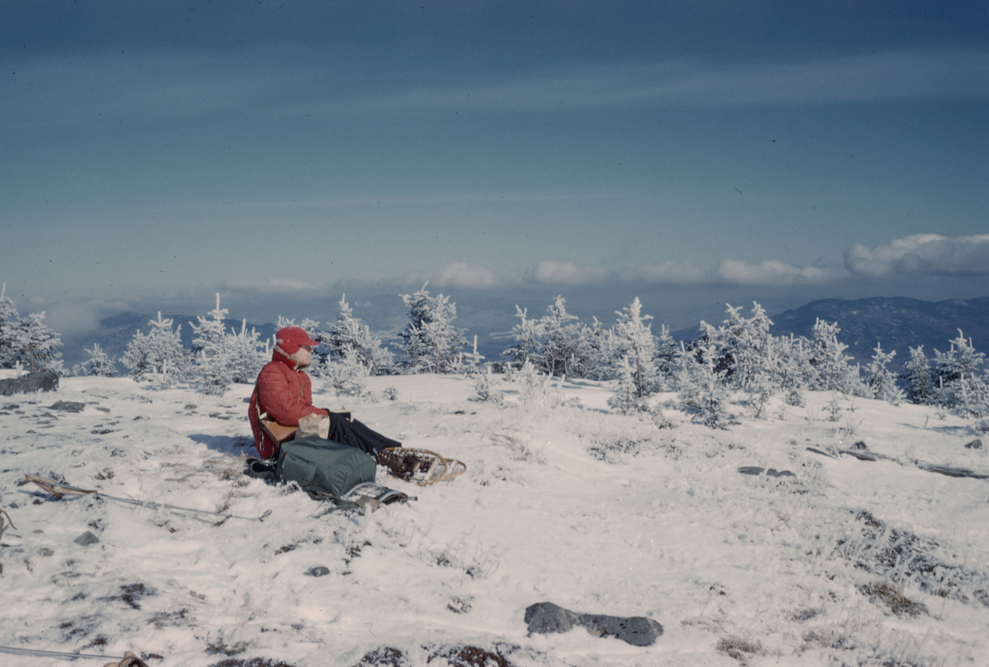 1957 Miriam Underhill One Of First Winter 4000 Footer Club Members On Mount Hale Nh February 1961 Sl1961.0020