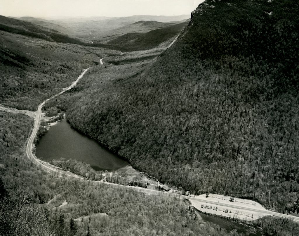 1975 March 25 Franconia Notch From Eagle Cliff Circa1975
